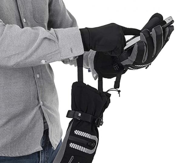 ROCKBROS | Handschuhe – Frühling / Herbst, Winddicht, Touchscreen, Vollfinger für Outdoor-Sportarten